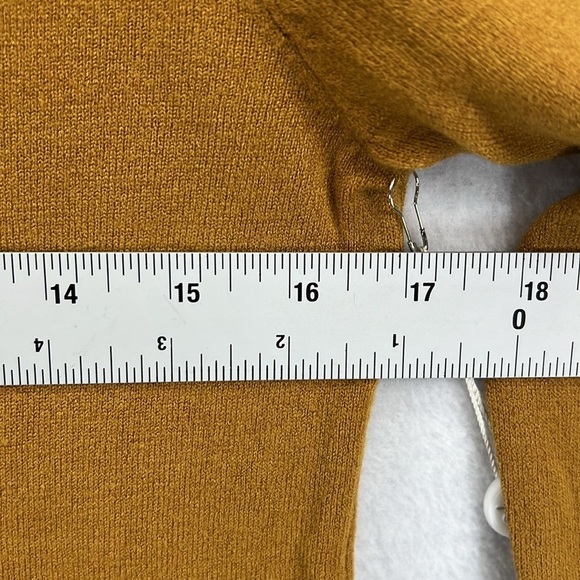Evolution by Cyrus (Stitch Fix) Cardigan Sz SP Rayon Blend Scallop Accents NWT - Picture 10 of 11